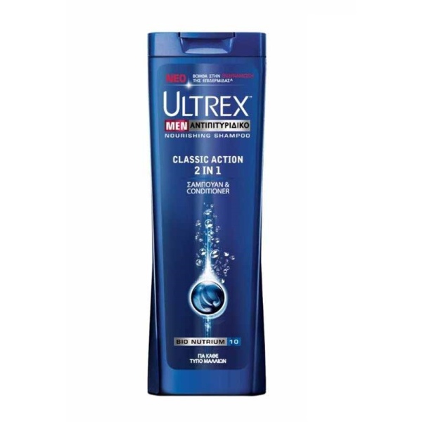 ULTREX  ΣΑΜΠΟΥΑΝ ΑΝΤΡΙΚΟ  360ml