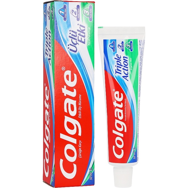 ΟΔΟΝΤΟΚΡΕΜΑ COLGATE  ''TRIPLE ACTION'' 50ML