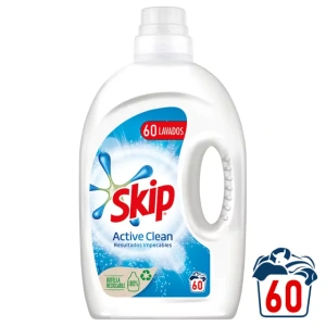 SKIP ΥΓΡΟ ΠΛΥΝΤΗΡΙΟΥ  3LT/60 ΜΕΖΟΥΡΕΣ (2,7L)