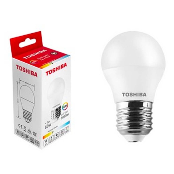 TOSHIBA ΛΑΜΠΑ LED 806lm - E27-8,5W/60W-4000K