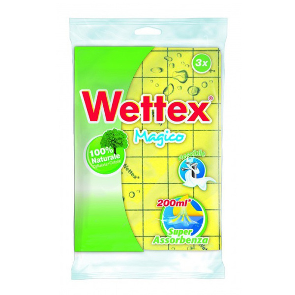 WETTEX MAGICO ΣΠΟΓΓΟΠΕΤΣΕΤΑ   25X36CM  ΣΕΤ 3ΤΜΧ