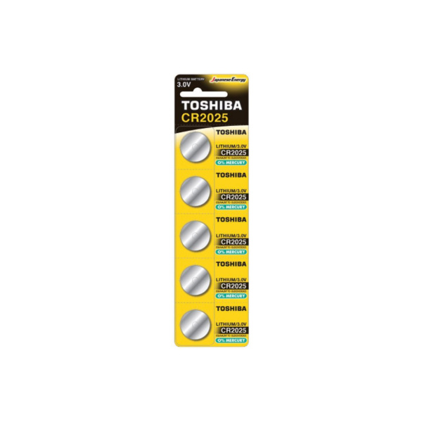 TOSHIBA ΜΠΑΤΑΡΙΑ ΚΟΥΜΠΙ LITHIUM 3V CR2025