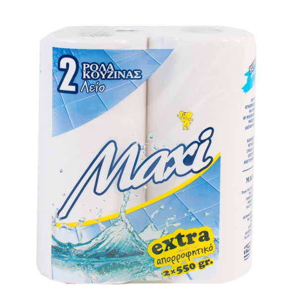 ΡΟΛΟ ΚΟΥΖΙΝΑΣ ΜΑΧΙ EXTRA ΛΕΙΟ 2ΦΥΛΛΟ 2Χ550GR