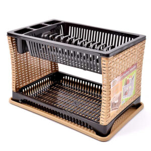 ΠΙΑΤΟΘΗΚΗ ΠΛΑΣΤΙΚΗ RATTAN ΔΙΟΡΟΦΗ TP7071