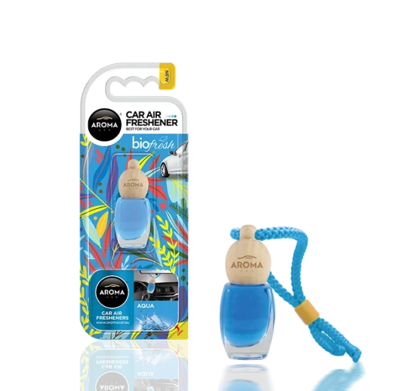 AROMA ΑΡΩΜΑ CAR ΣΕ ΞΥΛΙΝΟ ΜΠΟΥΚΑΛΑΚΙ 8ML