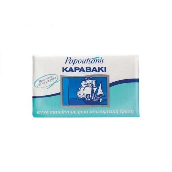 PAPOUTSANIS ΣΑΠΟΥΝΙ ΚΑΡΑΒΑΚΙ ΑΝΤΙΣΗΠΤΙΚΟ 125gr