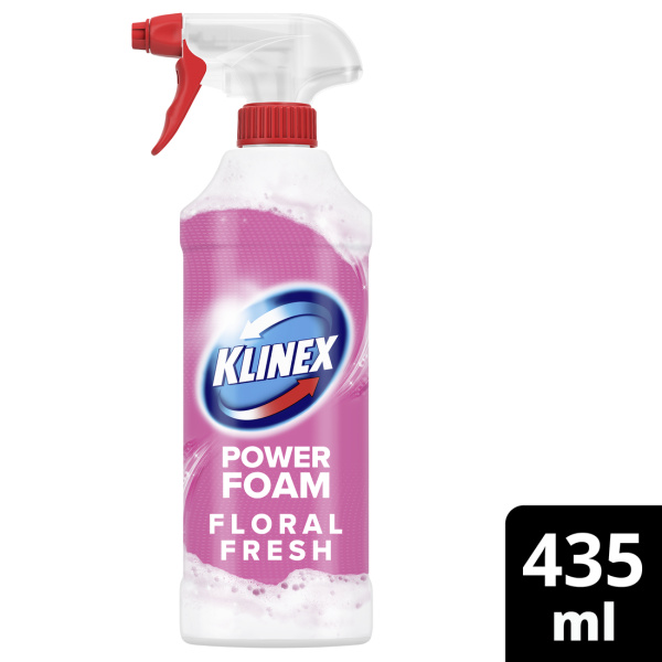 KLINEX FOAM ΑΦΡΟΣ ΚΑΘΑΡΙΣΜΟΥ ΓΙΑ ΜΠΑΝΙΟ 435ml