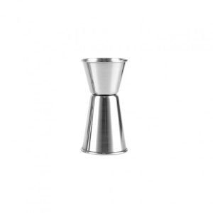 ΜΕΖΟΥΡΑ INOX ΠΟΤΩΝ ΔΙΠΛΗ 25 - 50ML