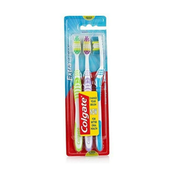 COLGATE Extra Clean ΟΔΟΝΤΟΒΟΥΡΤΣΑ ΣΕΤ 3ΤΜΧ