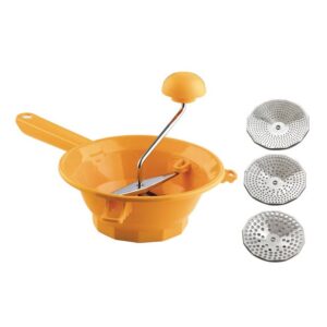 ΧΟΡΤΟΜΥΛΟΣ ΜΕ 3 ΔΙΣΚΟΥΣ Φ24cm  O.M.A.C  ΙΤΑΛΙΑΣ Ν.390