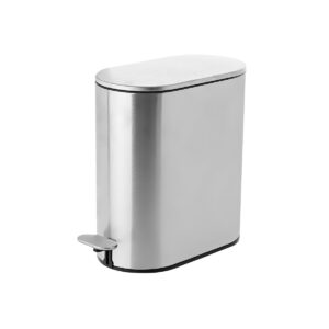ΠΕΝΤΑΛ ΜΠΑΝΙΟΥ SLIM OVAL 5LT ΜΑΤ ΙΝΟΧ