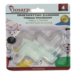 ΠΡΟΣΤΑΤΕΥΤΙΚΟ ΣΙΛΙΚΟΝΗΣ ΓΩΝΙΑΣ ΤΡΑΠΕΖΙΟΥ ΣΕΤ 4ΤΜΧ VC1049
