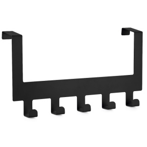 ΚΡΕΜΑΣΤΡΑ ΜΕΤΑΛΛΙΚΗ ΠΟΡΤΑΣ 5 ΘΕΣΕΩΝ "MINIMAL" ΜΑΥΡΗ