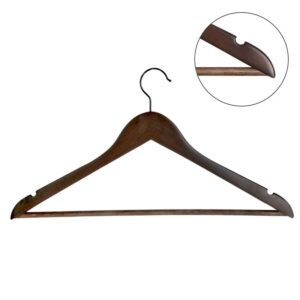ΚΡΕΜΑΣΤΡΑ ΞΥΛΙΝΗ ΧΡΩΜΑΤΙΣΤΗ "WALNUT" ΙΣΙΑ 45cm