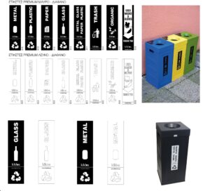 ΕΤΙΚΕΤΑ ΑΝΑΚΥΚΛΩΣΗΣ ADVANCED ΧΡΩΜ/ΣΤΗ 13Χ13cm