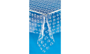 ΤΡΑΠΕΖΟΜΑΝΤΗΛΟ ΔΙΑΦΑΝΟ ΜΕ ΣΧΕΔΙΟ ΡΟΛΟ 10mikra 1,30m