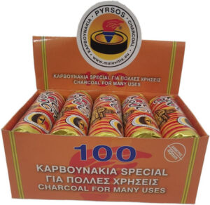 ΚΑΡΒΟΥΝΑΚΙ ΠΥΡΣΟΣ ΓΙΓΑΣ ΑΓ.ΟΡΟΣ Φ40cm ΜΑΣ.10ΤΜΧ