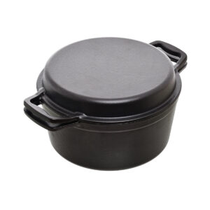 ΚΑΤΣΑΡΟΛΑ ΜΕ ΚΑΠΑΚΙ ΤΗΓΑΝΙ IRON ΜΑΝΤΕΜΙ 2ΣΕ1 25cm