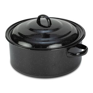 ΓΑΣΤΡΑ ΣΤΡΟΓΓΥΛΗ "BBQ GURU" ΕΜΑΓΙΕ Φ30CM