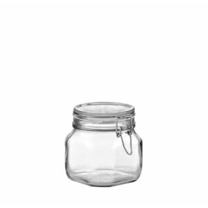 ΒΑΖΟ ΓΥΑΛΙΝΟ ΤΕΤΡΑΓΩΝΟ ΜΕ ΚΛΙΠΣ 500ml