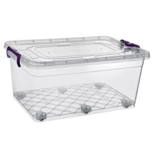 ΚΟΥΤΙ ΑΠΟΘΗΚΕΥΣΗΣ ASD148 60L 44,5x67.5x30cm ΜΕ ΡΟΔΕΣ
