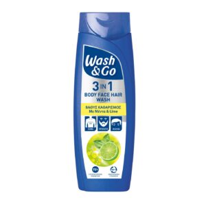 WASH & GO ΣΑΜΠΟΥΑΝ 3ΣΕ1 360ML