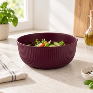 ΜΠΩΛ ΣΑΛΑΤΑΣ ΠΛΑΣΤΙΚΟ "GUSTO" 1600ml Φ19Χ8cm